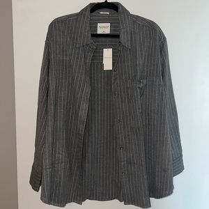 Abercrombie grey flannel